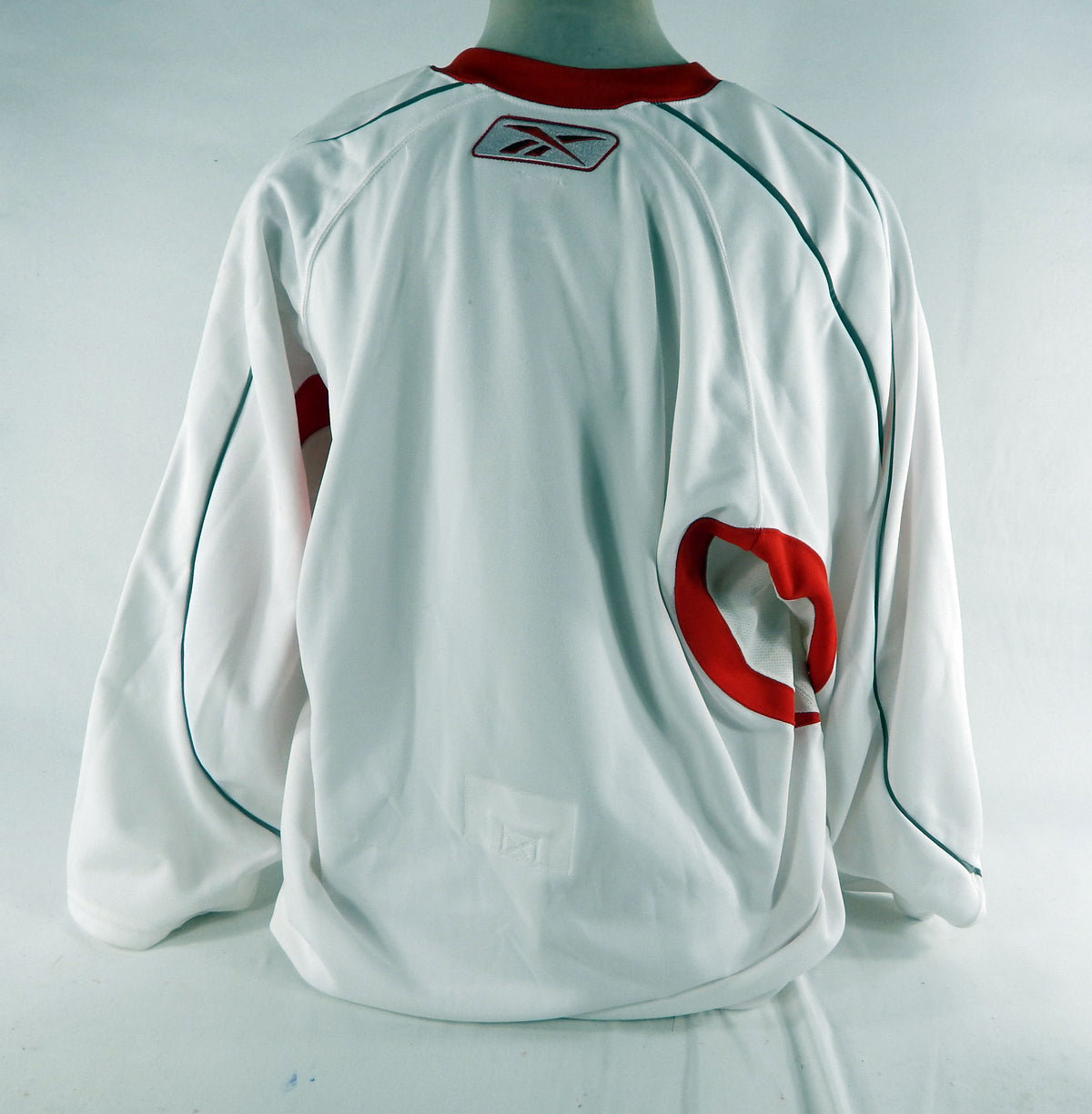 2000s Carolina Hurricanes Game Used White Practice Jersey 56 DP70565 Pic2