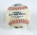 2023 Marlins Nationals Game Used Baseball Nardi Jeimer Candelario doubles 1
