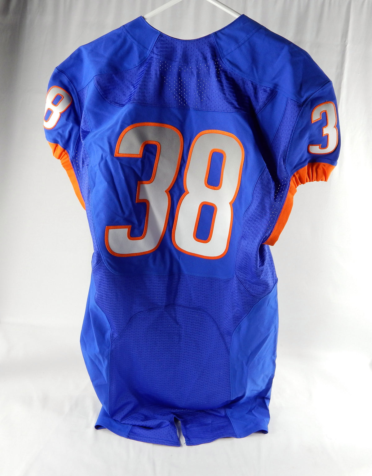 2012-17 Boise State Broncos #38 Game Issued Blue Jersey Football 46+4 611 Pic2