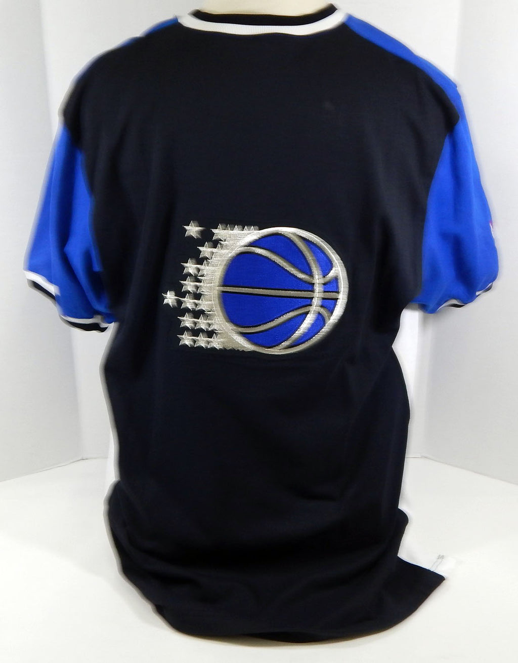 Orlando Magic Game Issued Blue Warm Up Top Shirt XL DP12842