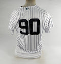 2022 New York Yankees Estevan Florial #90 Game Issued Pos Used White Jersey 4