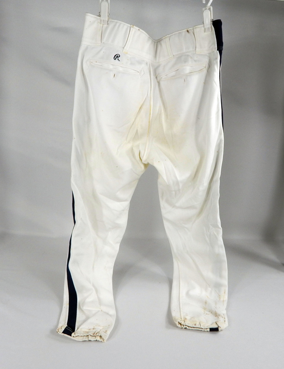 1991 Houston Astros Game Used White Pants 35 863 Pic2