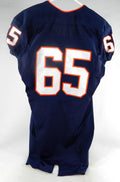 2013 Virginia Cavaliers #65 Game Used Navy Jersey NP R 42 021