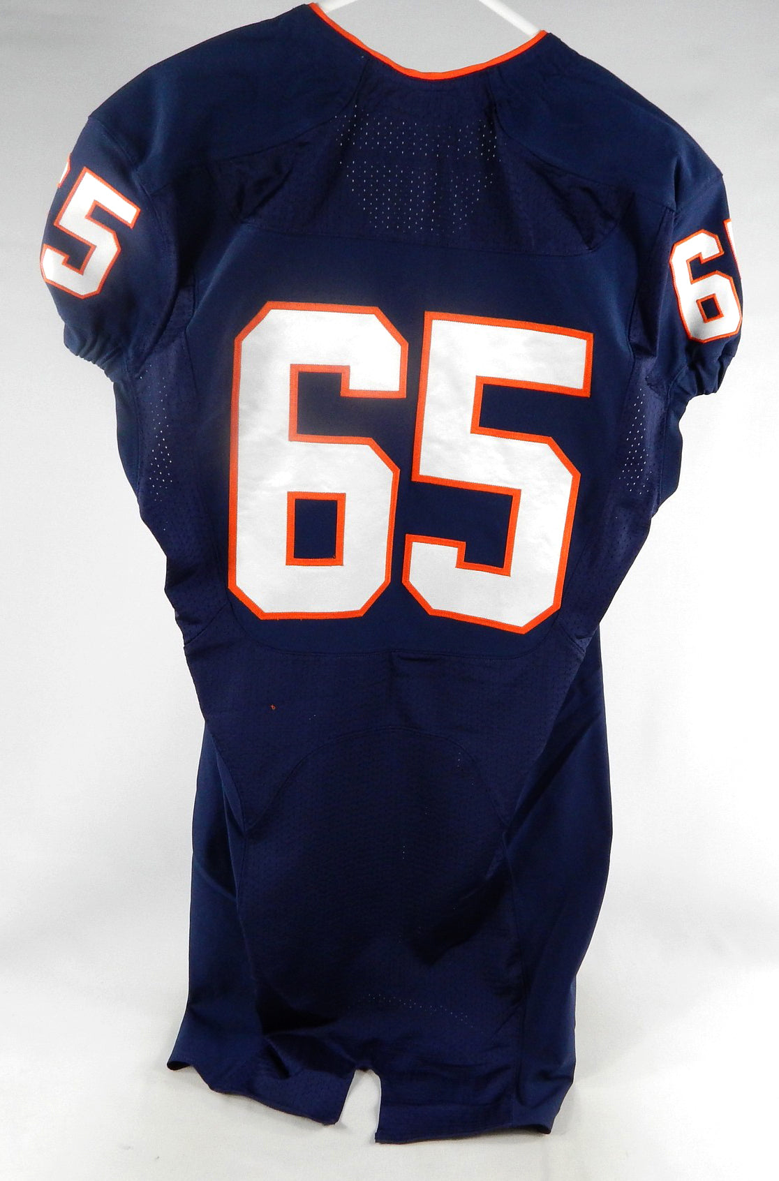 2013 Virginia Cavaliers #65 Game Used Navy Jersey NP R 42 021