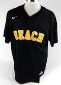 2019 Long Beach State Dirtbags #47 Game Used Black Jersey Baseball XL 867