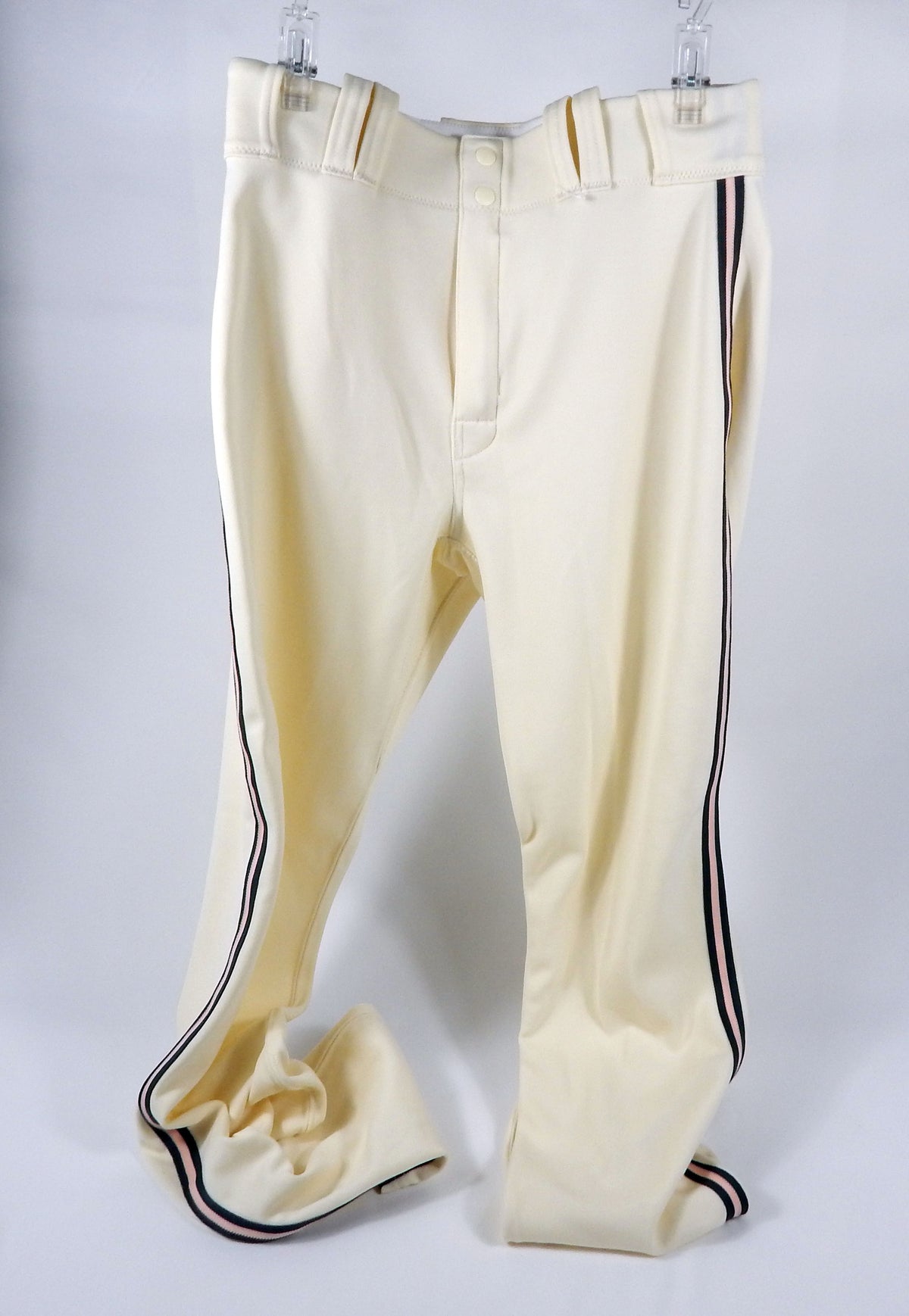 2023 Washington Nationals MacKenzie Gore #1 Game Used Cream Pants City Con 4