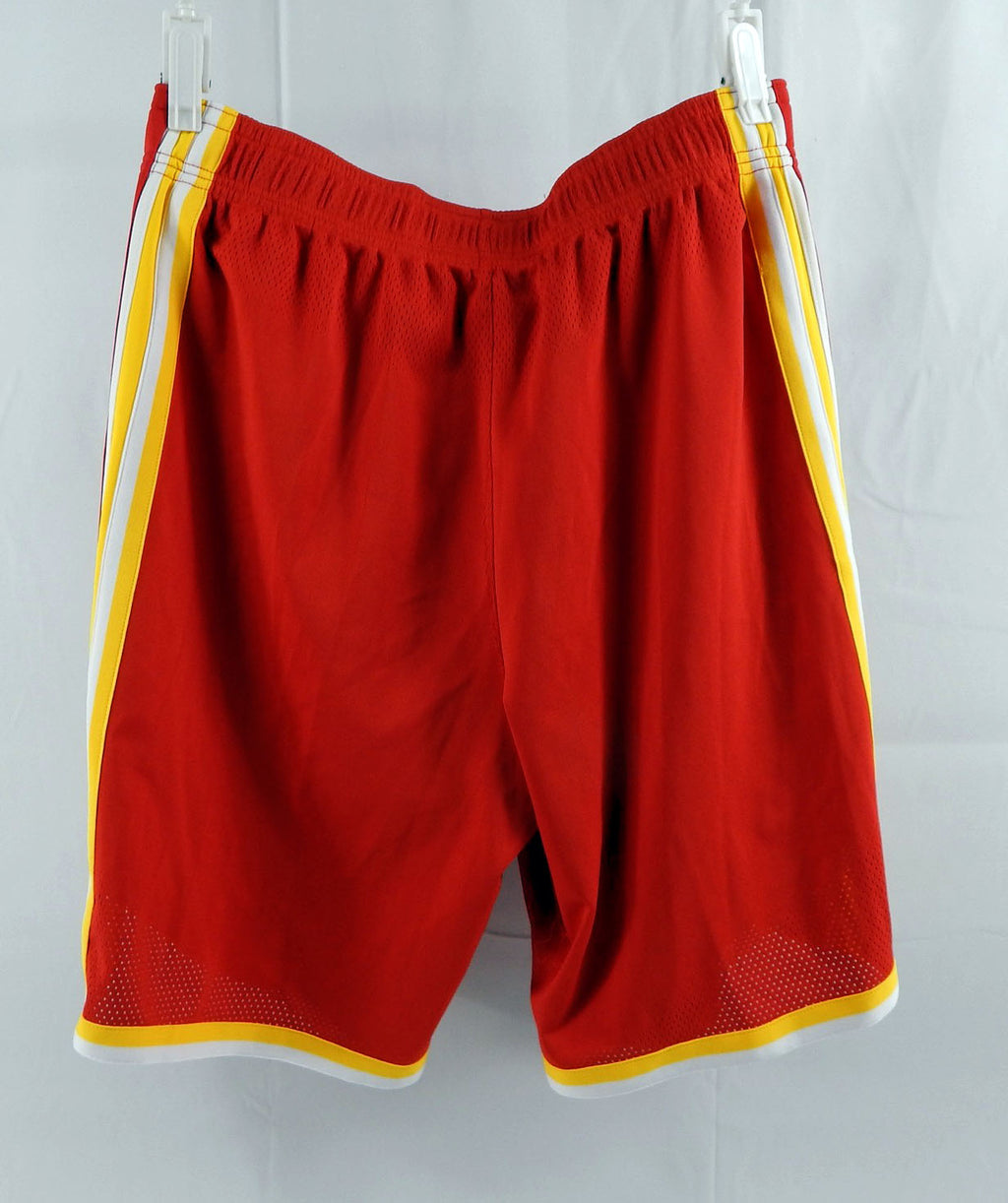 2024-25 Atlanta Hawks Bogdan Bogdanovic #13 Game Used Red Shorts Pacman L 38 407 Pic2