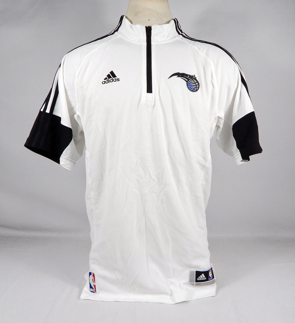 2014-15 Orlando Magic Game Issued White Shooting Shirt L2 53S