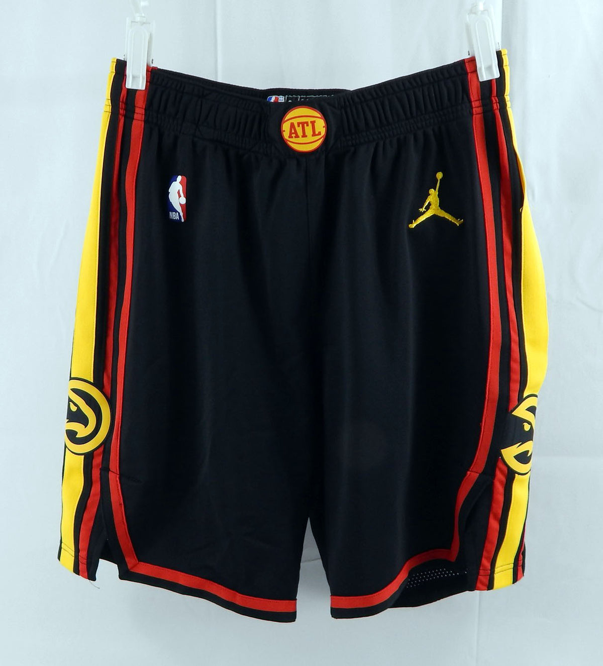 2024-25 Atlanta Hawks Vit Krejci #27 Game Used Black Shorts L 38 408