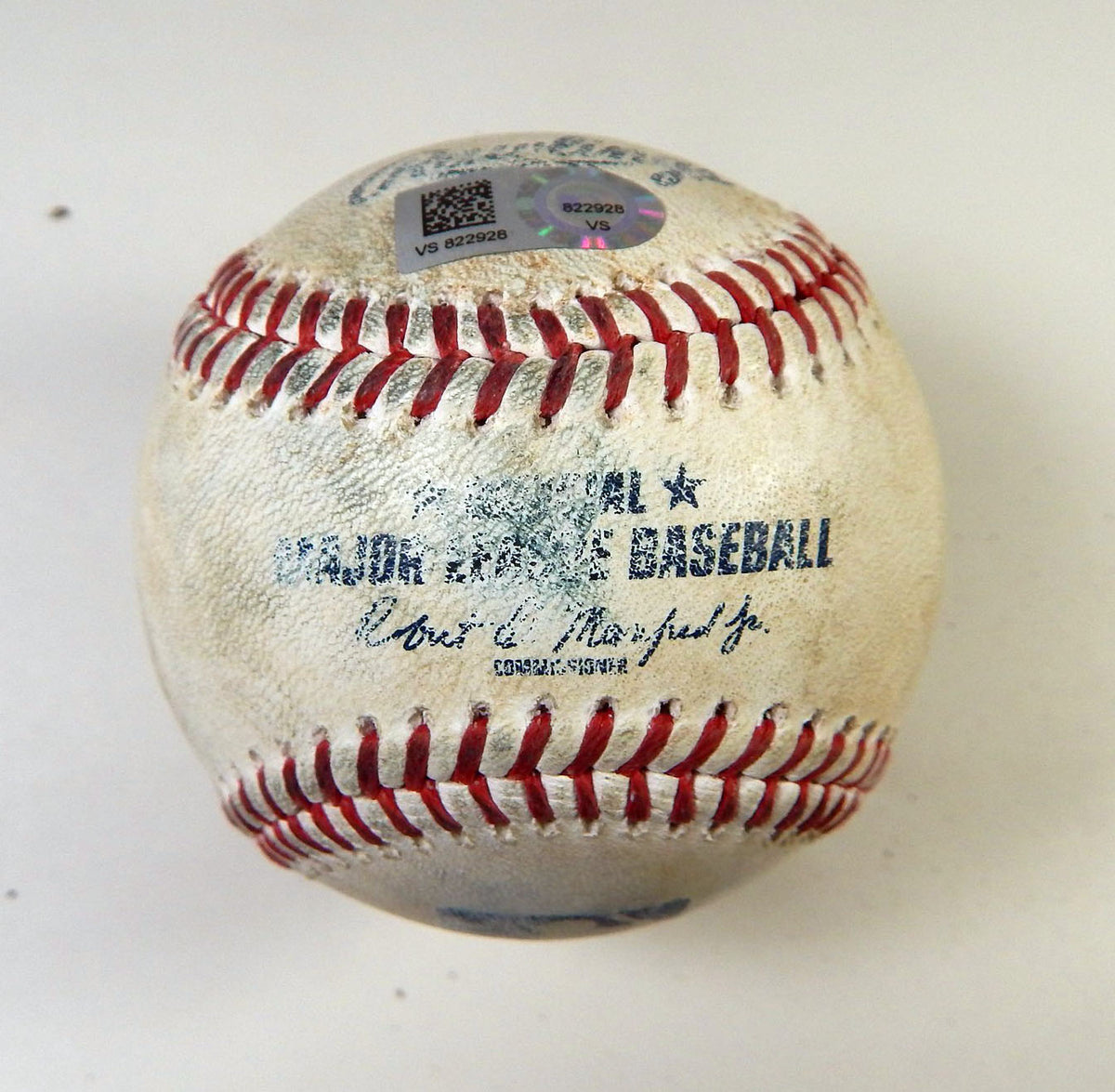2021 San Francisco Giants Colorado Rockies Game Used Baseball Nunez Single