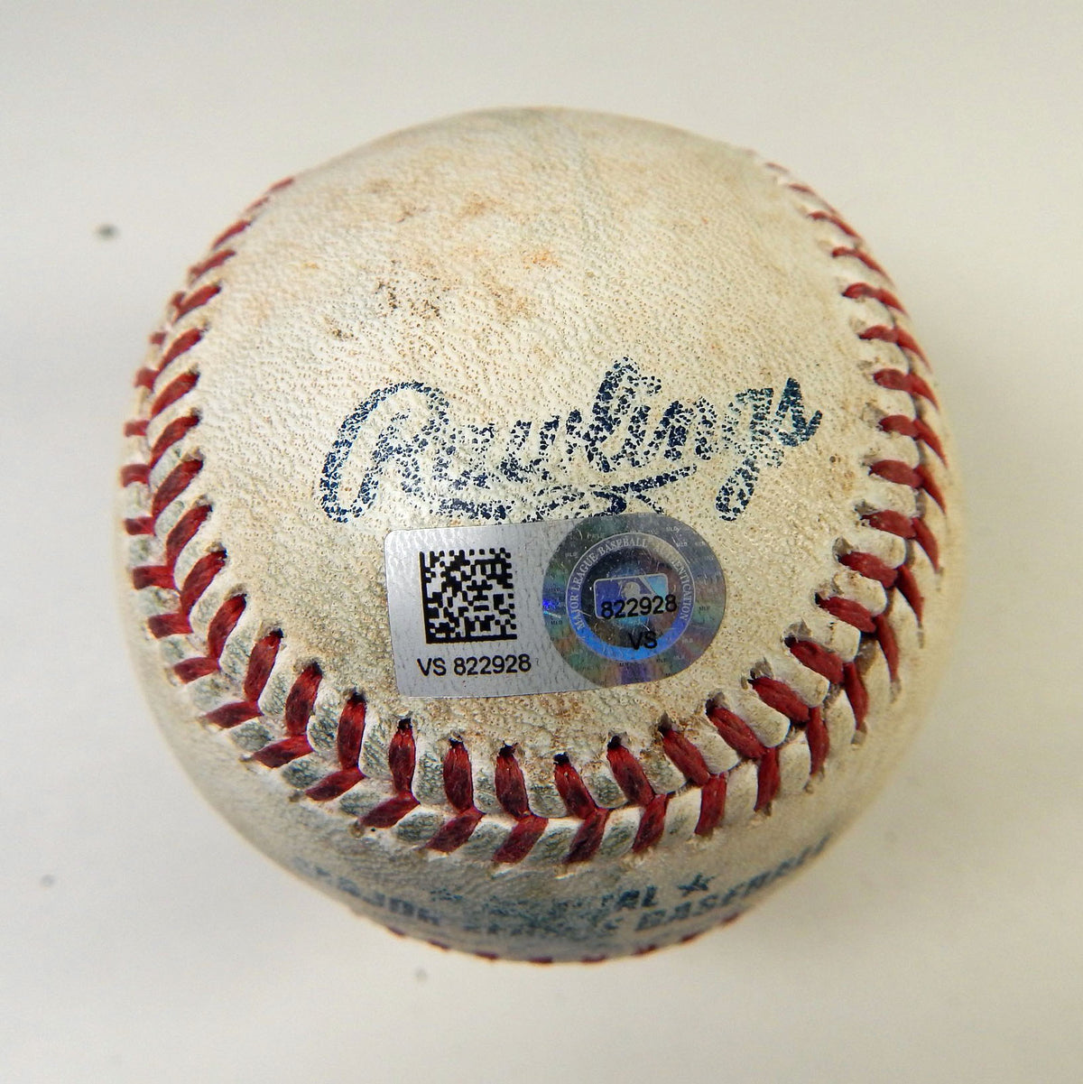 2021 San Francisco Giants Colorado Rockies Game Used Baseball Nunez Single Pic2