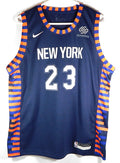 Mitchell Robinson #23 NY Knicks Nike Swingman Squarespace Jersey Navy Youth XL