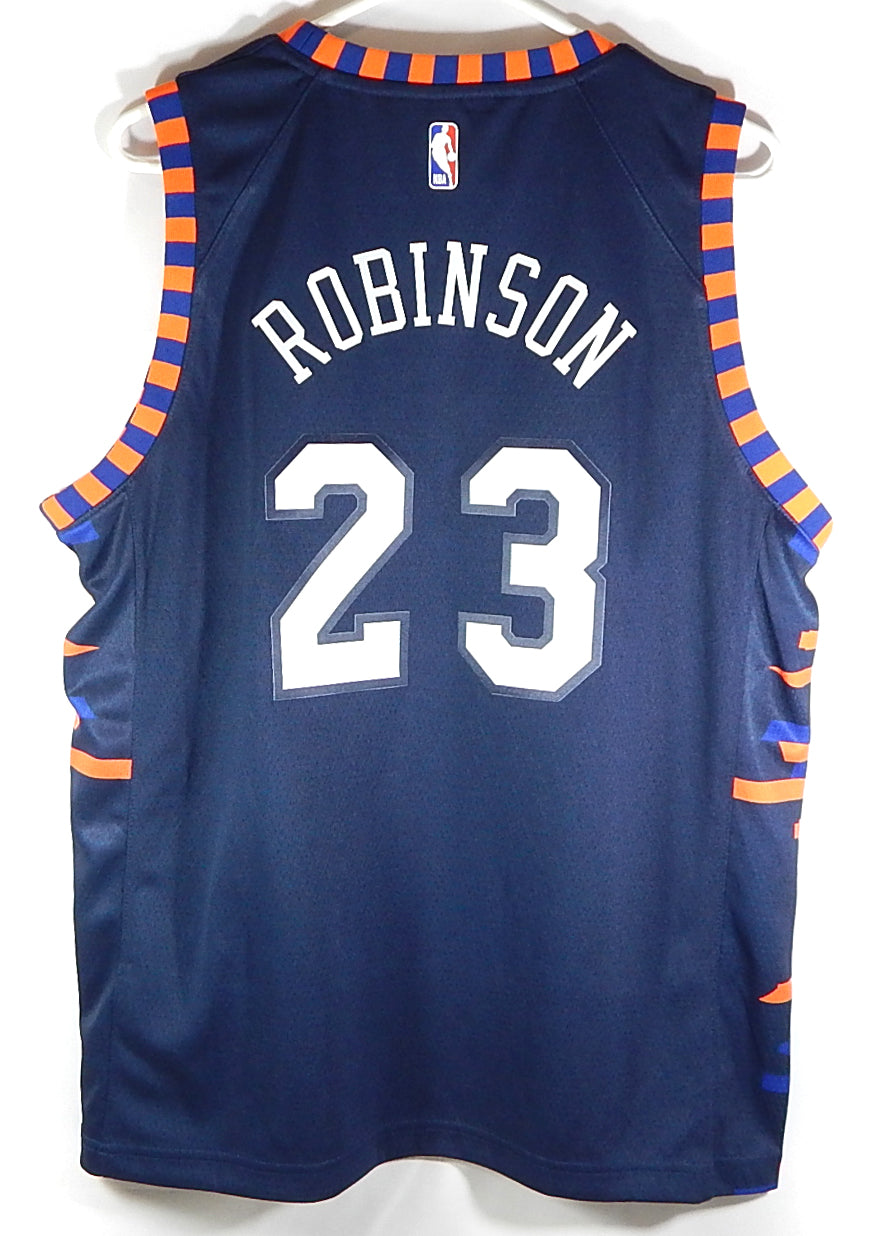 Mitchell Robinson #23 NY Knicks Nike Swingman Squarespace Jersey Navy Youth XL Pic2