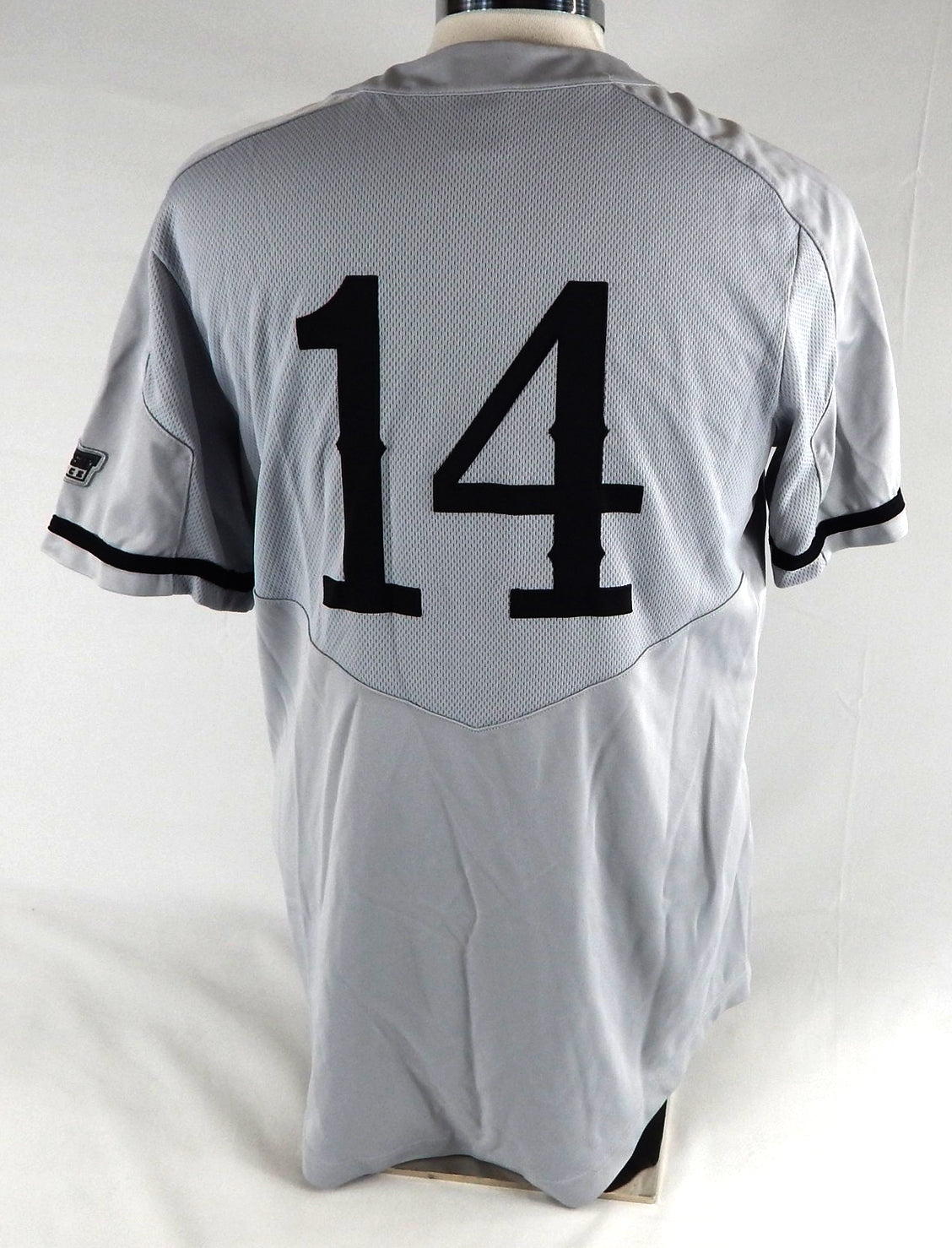 2018 Long Beach State Dirtbags #14 Game Used Grey Jersey Baseball L 869 Pic2