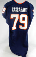 2010-12 Virginia Cavaliers Cascarano #79 Game Issued Navy Jersey 42 025