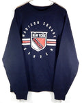 New York Rangers Retro Madison Square Garden Circle Crewneck Sweatshirt Large