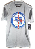 New York Rangers Madison Square Garden Center Ice Tee T-Shirt Heather Gray M