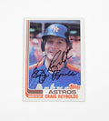 1982 Topps Craig Reynolds #57 Signed On Card Auto Autograph