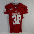 2012 Indiana Hoosiers #38 Game Used Red Jersey Nameplate Removed M DP14132