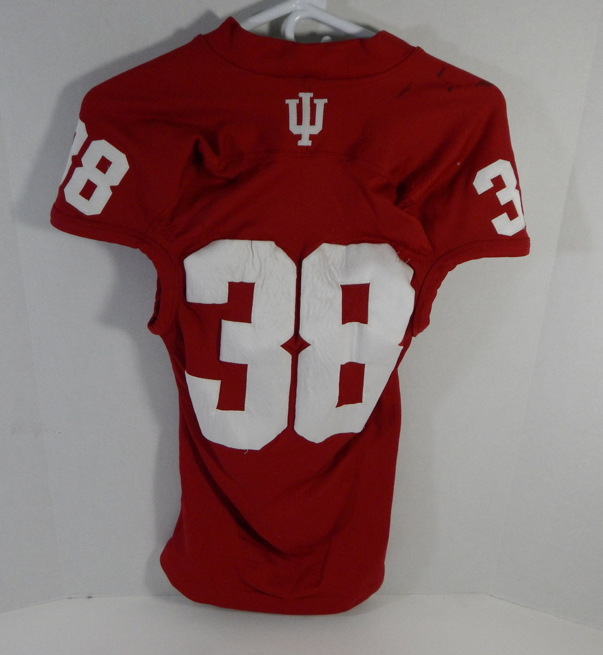 2012 Indiana Hoosiers #38 Game Used Red Jersey Nameplate Removed M DP14132 Pic2