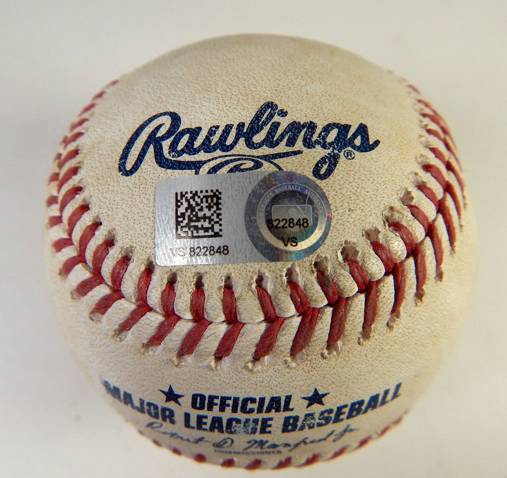 2021 San Francisco Giants Rockies Game Used Baseball Steven Duggar Single Pic2