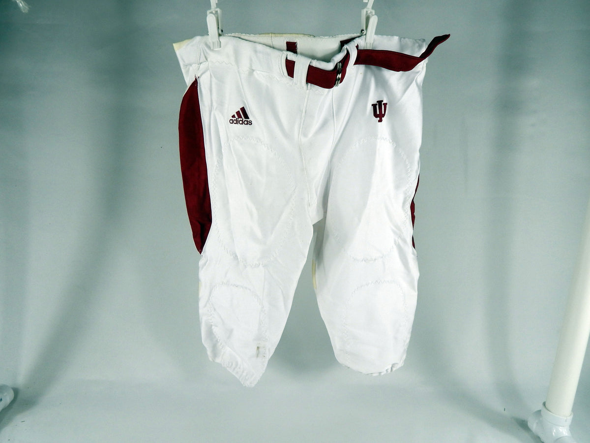Indiana Hoosiers Game Used White Pants 54 DP67508