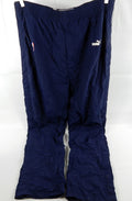 1999-00 Golden State Warriors Erick Dampier #25 Game Used Navy Warm Up Pants 3