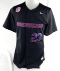 2016 Boise State Broncos #23 Game Used Black Jersey Softball M 109