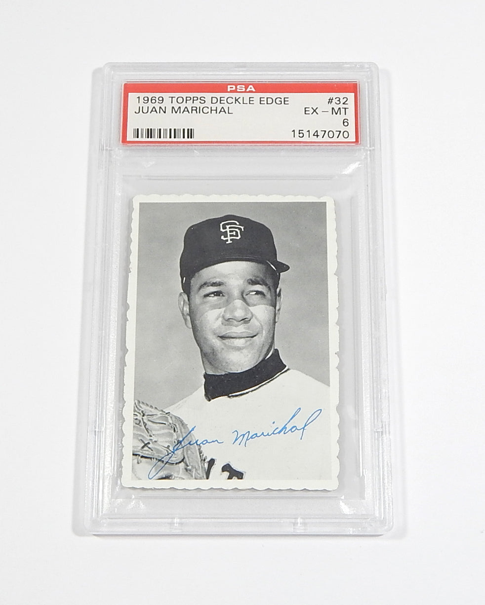 1969 Topps Deckle Edge Juan Marichal #32 PSA 6