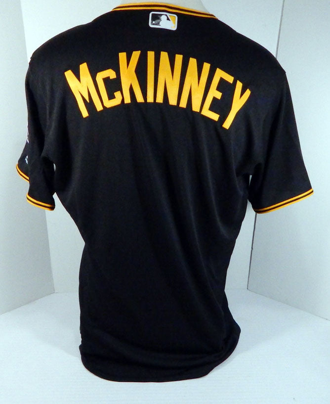 2018 Pittsburgh Pirates Brett McKinney # Game Issued Black Jersey PITT33668