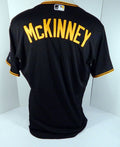 2018 Pittsburgh Pirates Brett McKinney # Game Issued Black Jersey PITT33668