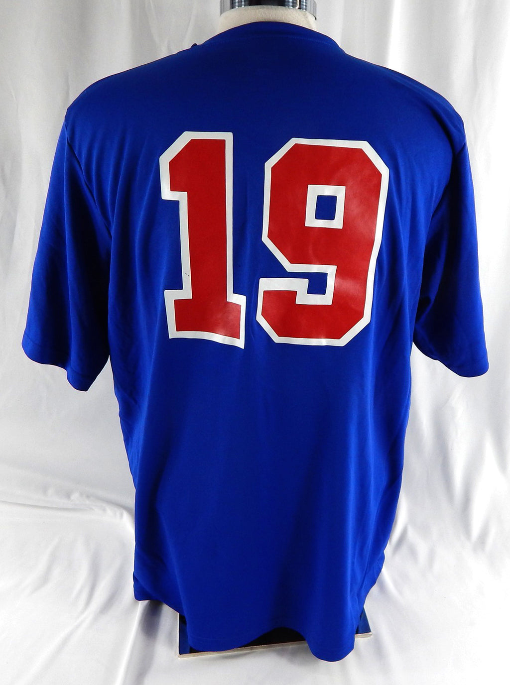 Edinburg Roadrunners Daryl Jones #19 Game Used Blue Jersey ULB XL 079 Pic2