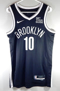 Ben Simmons #10 Brooklyn Nets Nike Swingman Icon Guide Jersey Black New Youth L