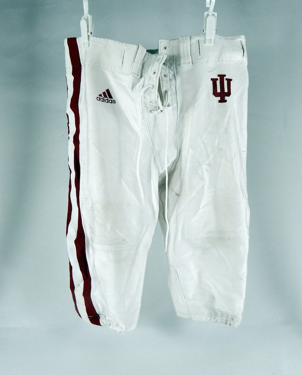 2004 Indiana Hoosiers #66 Game Used White Pants 48 DP67510