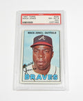 1967 Topps Mack Jones #435 Braves PSA 8 (OC)