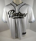 San Diego Padres Jason Barlett # Signed Replica White Jersey FJ935752