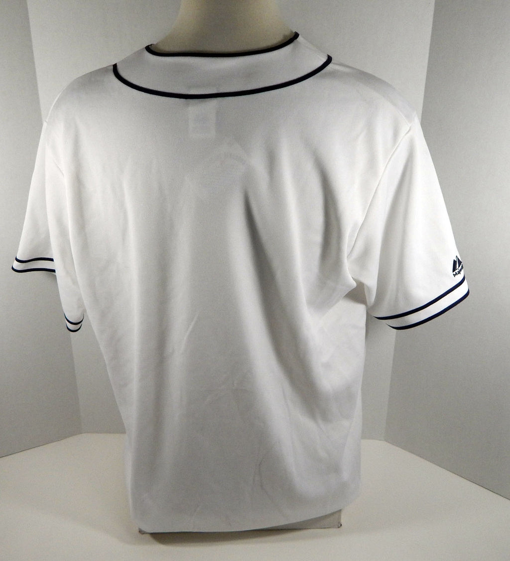 San Diego Padres Jason Barlett # Signed Replica White Jersey FJ935752 Pic2