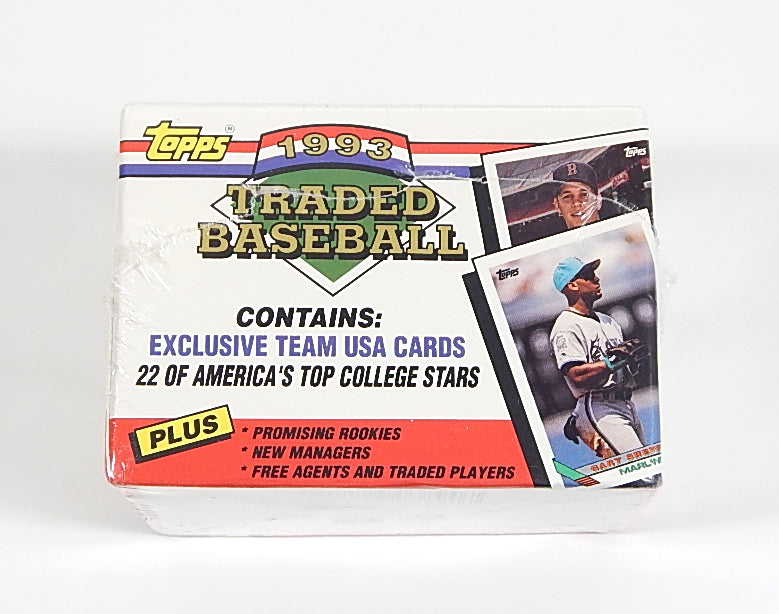 1993 Topps Traded Baseball Factory Sealed Set (132 Cards)