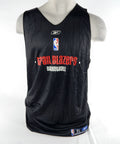 2000s Portland Trailblazers Game Issued Black Practice Jersey XL DP70194