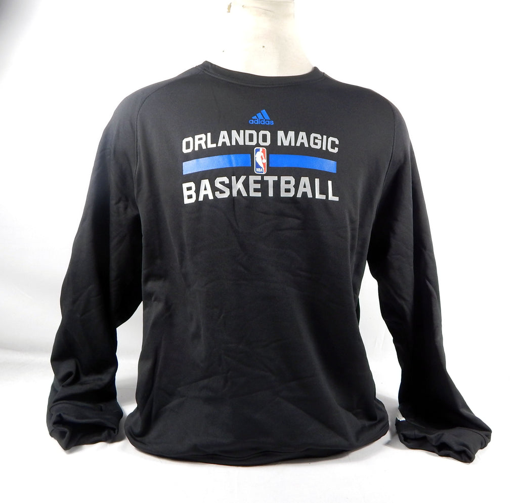 2015-16 Orlando Magic  Team Issued Black Crewneck Sweatshirt 2XL  964S