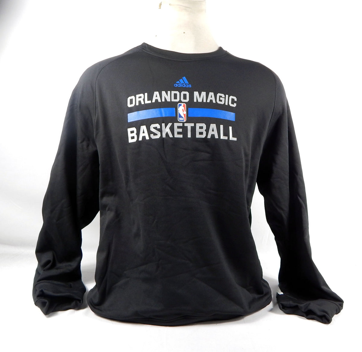 2015-16 Orlando Magic  Team Issued Black Crewneck Sweatshirt 2XL  964S