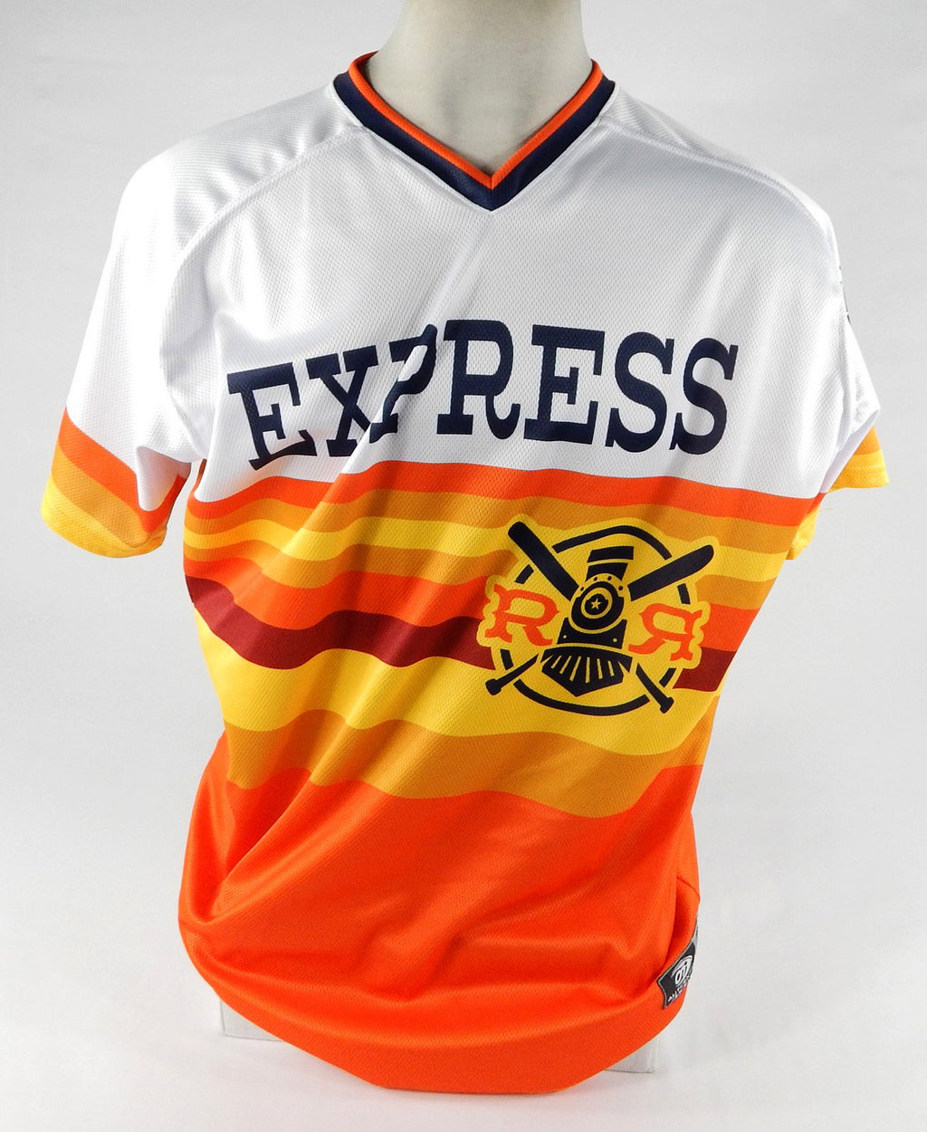 2019 Round Rock Express #62 Game Issued Pos Used White Jersey Astros Throwback 7
