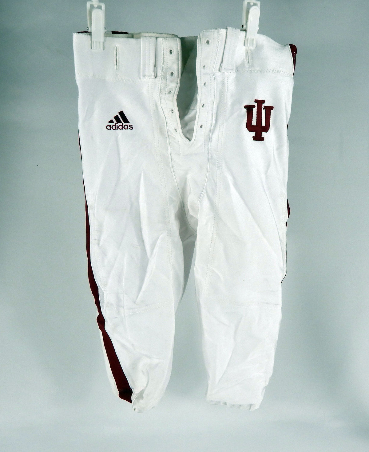 2008 Indiana Hoosiers Game Used White Pants 40 DP67512