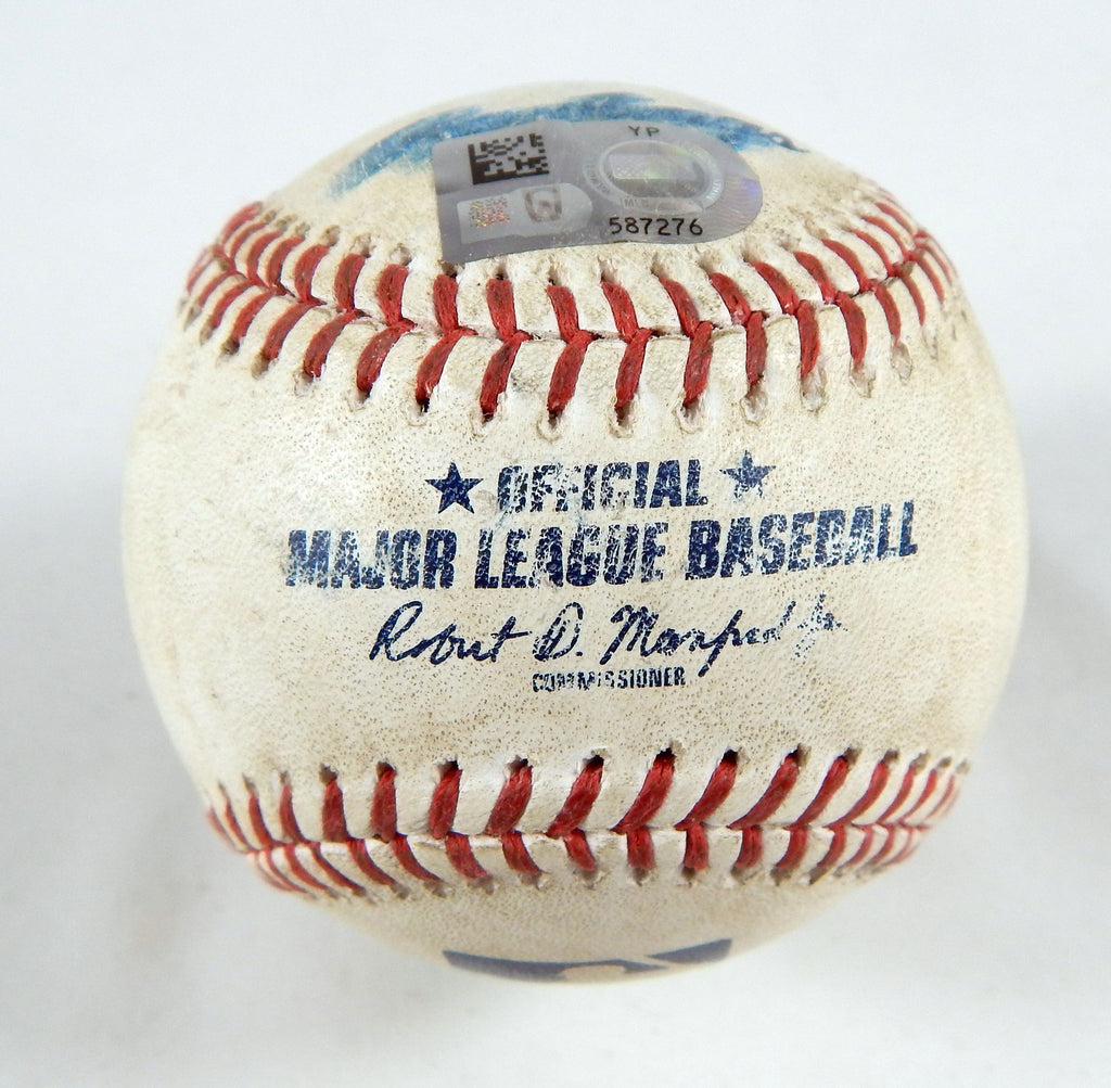 2023 Brewers Nationals Game Used Baseball Devin Williams Alex Call ROE 2RBI 23