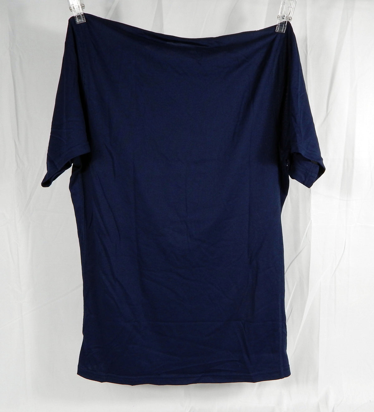 2020-21 Detroit Pistons Team Issued Navy Training Shirt Nike CV3851-419 S 76S Pic2