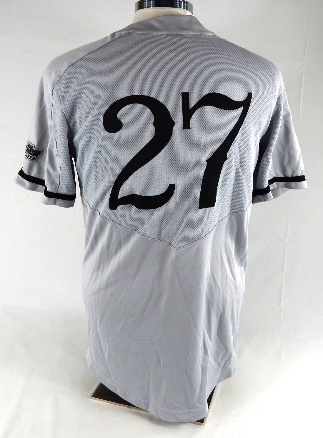 2018 Long Beach State Dirtbags #27 Game Used Grey Jersey Baseball L 875 Pic2