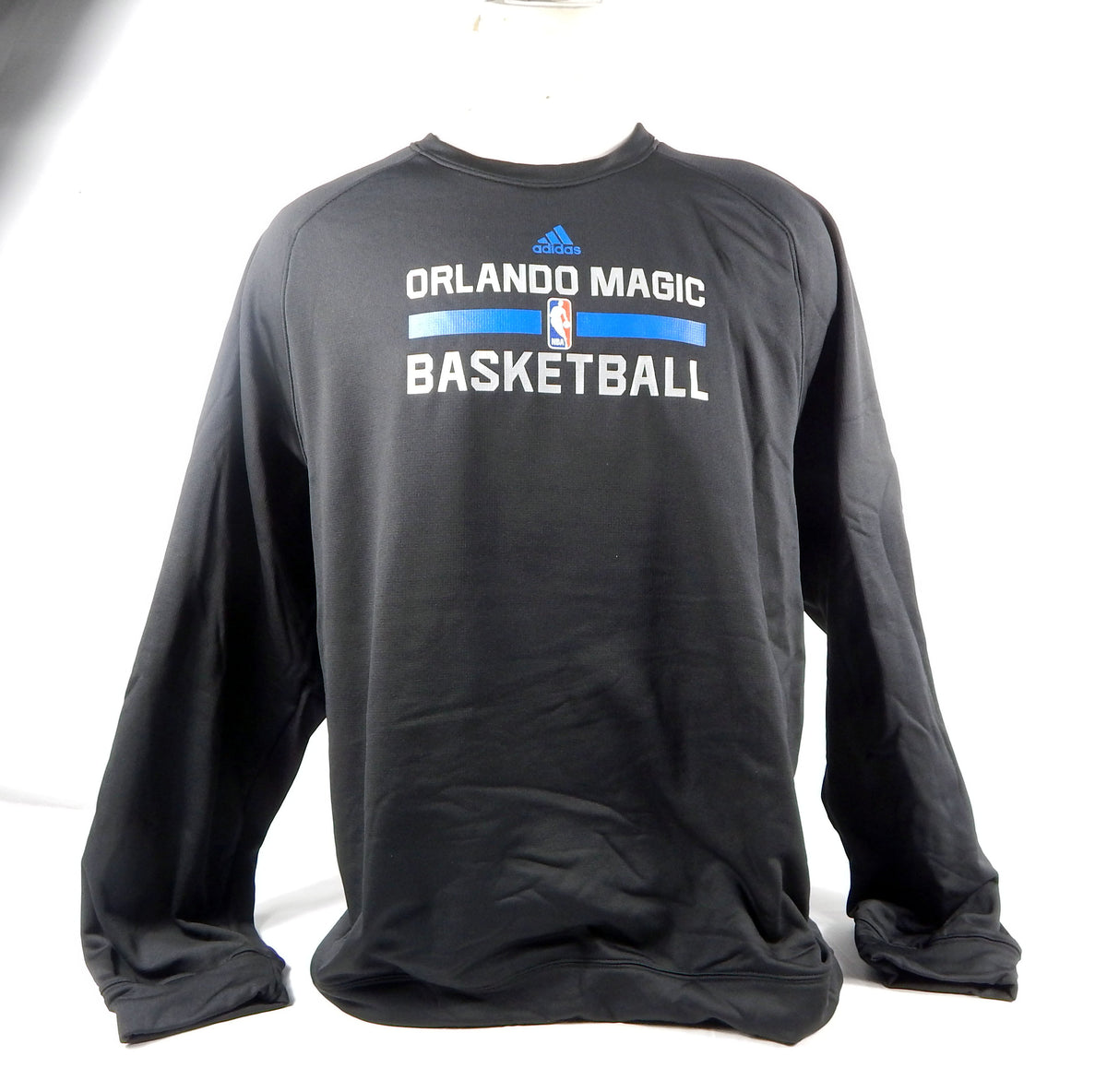 2015-16 Orlando Magic  Team Issued Black Crewneck Sweatshirt 4XL+2 966S