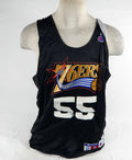 1990s Philadelphia 76ers #55 Game Issued Black Practice Jersey 2XL DP72337
