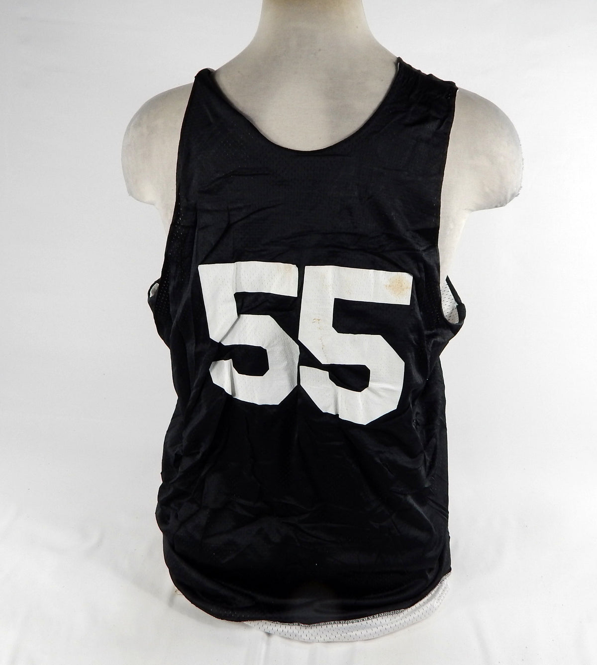 1990s Philadelphia 76ers #55 Game Issued Black Practice Jersey 2XL DP72337 Pic2