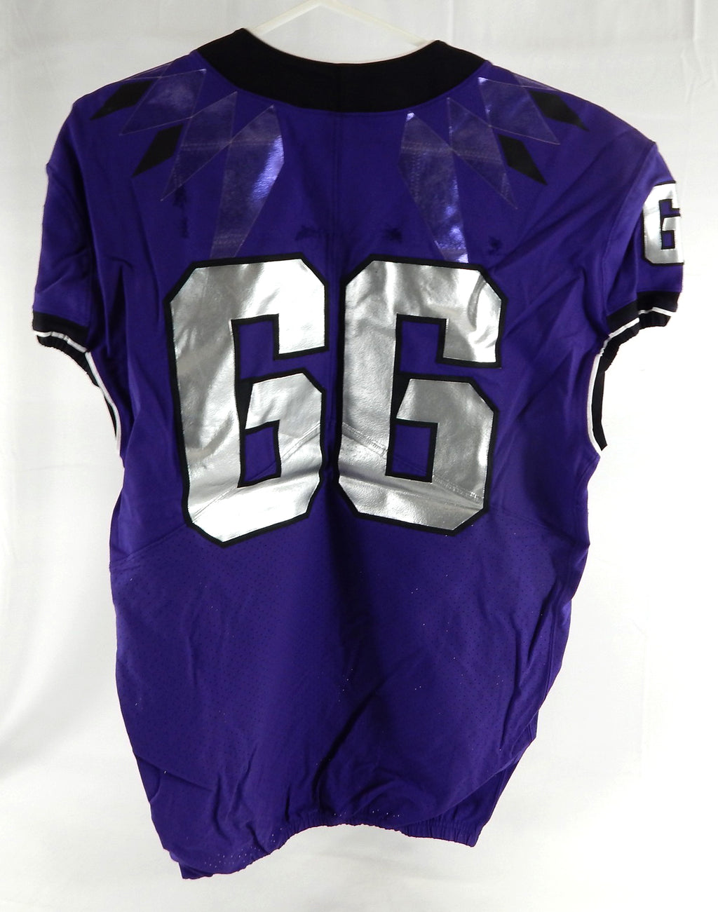 2019-24 Texas Christian TCU Frogs #66 Game Used Purple Jersey Football NP R 48 1 Pic2